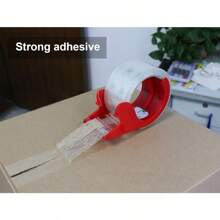 12RollsClearPackingTapeRollswithFreeDisprHeavyDutyRefillTapeforShippingMovingandPackaging2.4Mil1.88Inchx60Yard - 2.4mil x 60yds - 查看 5