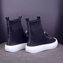 Women Casual Athletic Shoes - 白色 - 查看 8