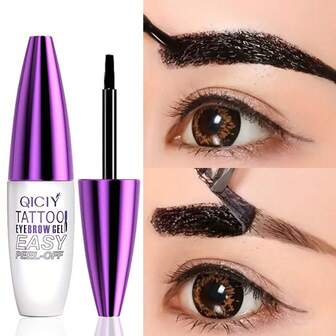 Christmas Gift Eyebrow Dye, Long-Lasting Waterproof And Sweat Resistant, Non Fading, Beginner # 04Color, Suitable For Valentine's Day Gifts For Girlfriends