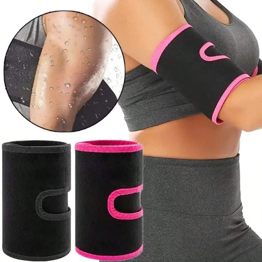 Elastic Arm Shaping Sleeves Breathable Quick Dry Anti-Slip Compression Arm Protectors Suitable For Fitness Running And Cycling Adjustable Strap Design