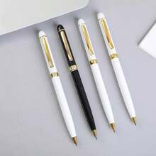 1/5/10 Chiếc Bút Bi Cá Nhân Hóa, Có Thể Tùy Chỉnh Tên, Bút Xoay Kim Loại Màu Trắng, Thích Hợp Cho Ngày của Mẹ, Ngày Nhà Giáo, Sinh Nhật, Đám Cưới, Ngày của Cha, Ngày Tưởng Niệm, Khai Giảng, Lễ Tốt Nghiệp, Quà Tặng Độc Đáo Cho Gia Đình, Bạn Bè, Bạn Học, Giáo Viên, Khách Hàng, Đa Chức Năng, Trang Trí, Tái Sử Dụng, Hiện Đại, Đầy Màu Sắc, Dễ Thương, Cổ Điển, Hoạt Hình, Kawaii, Tùy Chỉnh, Cá Nhân Hóa, Độc Đáo, Được Tùy Chọn, Công Nhân, Khách Hàng, Học Sinh, Dùng Cho Doanh Nghiệp/Công Việc/Văn Phòng, Dùng Cho Trường Học, Văn Phòng & Đồ Dùng Học Tập, Trang Trí Giáng Sinh, Bút Viết Mượt Mà, Tự Làm - A - Xem 6