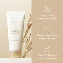 Rice Whip Facial Cleanser 150ML - Rice Whipped Cleanser - Cleansing Foam - View 3