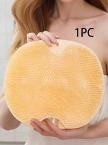 Silicone Foot Wash Massage Pad, For Shower, Exfoliating, Cleaning Feet, Scrubbing And Back Washing Multi-Functional Slouchy Back Rubbing Massage Bath Brush Non-Slip Mat Suction Cup Foot Rubbing Mat Bathroom Foot Washing And Rubbing Mat The Material Tends To Be On The Harder Side. - Multicolor - View 10