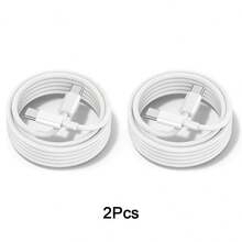 1-3 包 Type-C 转 Type-C 6.6 英尺/200 厘米快速充电数据线，兼容 16/16 Pro/16 Pro Max/16 Plus/15/15 Pro/15 Pro Max/iPad Mini 6/iPad Air 4/iPad Pro，兼容 16、16 Pro Max、15、15 Plus、15 Pro、15 Pro Max，兼容 Redmi，兼容 OnePlus Type C 充电器 - 白色 - 查看 11