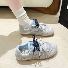 Women Flats - Blue - View 5