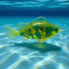 1 件/4 件电动游泳小丑鱼，带光传感器，逼真的机器人水族馆装饰，猫玩具，鱼饵，青少年电子宠物 - 彩色 - 查看 15