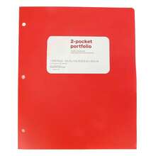 2 Pocket Plastic Folder - Black - 黑色 - 查看 3