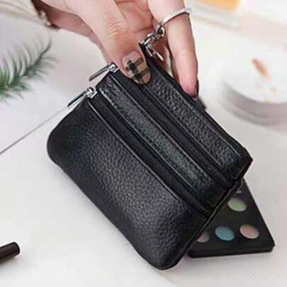 Carteira fina de alto valor para moedas, carteira pequena multifuncional feminina, mini bolsa para chaves, bolsa para moedas, nova bolsa pequena para cartões