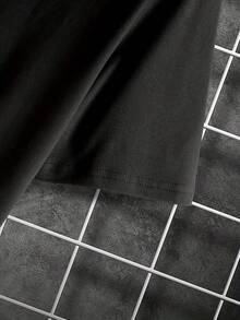 Thailand Asian Elephant Word Art  Women'S T-Shirt, 100% Cotton Crew Neck Casual Tee, All-Season Knit Fabric Top, Regular Fit With Slight Stretch, Gift For Friends Family, Machine Washable, Sizes S-XXXL - Black - View 6