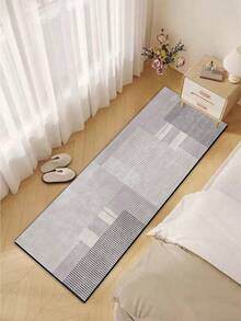 1 件优质硅胶厨房垫，采用优雅几何设计，防水抗疲劳地毯，适用于厨房、浴室、洗衣房 - 彩色 - 查看 6