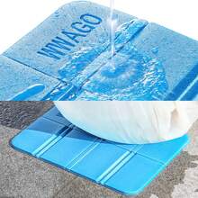 Asiento de tapete plegable turístico impermeable, cojín pequeño para picnic WWAGO XPE, almohadilla portátil para camping, playa, anti-suciedad, almohada ultraligera - Negro - Ver 6