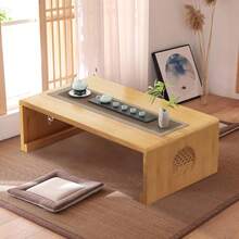 Folding Coffee Table, Foldable Japanese Style Floor Table, Tea Table, Living Room, Dining Room, Tea Room, Tatami, Home Decoration, Folding Coffee Table Outdoor,Folding Coffee Tables For Small Spaces - 原色 - 查看 10