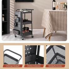 Office Storage Cart - 灰色 - 查看 5