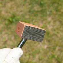 Forged Stainless Steel Golf Putter Right-Handed - Precision Insert Putter, Headcover,Rubber Grip,86.36 Cm, 370G - Brown - View 3