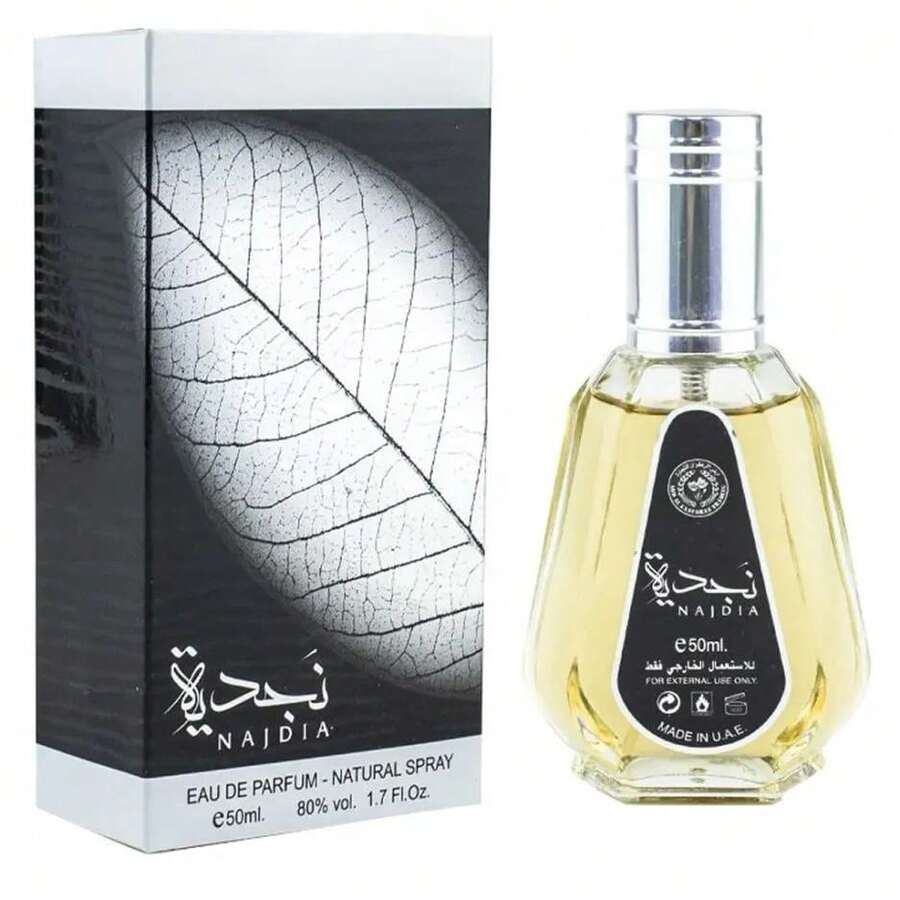 Najdia Perfume Ard Al Zaafaran, Hombre – 50ml,Fragancia masculina oriental, Colonia duradera de hombre 50 ml - Negro - Ver 1