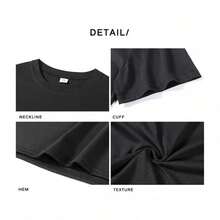 Men Invincible Presents Atom Eve T Shirt Cotton Clothing Funny Short Sleeve Crew Neck Tees Birthday Present T-Shirts - 黑色 - 查看 5