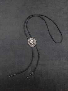 1 chiếc vòng cổ polo cổ điển màu đồng/bạc dành cho cả nam và nữ, phụ kiện thời trang phù hợp để đeo hàng ngày, có thể dùng làm quà tặng. - Nhiều màu - Xem 16