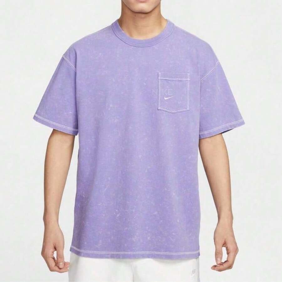 Nike Men's AS U NSW TEE M90 OC PK A LB T-Shirt, Knit Crew Neck Short Sleeve THJ0777-527