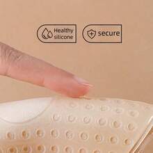 一套优质人造丝蕾丝文胸，一件透明肩带文胸，一件隐形塑形文胸 - 彩色 - 查看 3