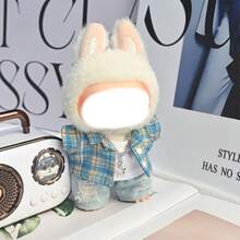 1pc Clothing, High Quality Macaron Plush Toy Apparel - Multicolor - View 6