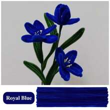 超值装 100 件 DIY 管道清洁器散装(含教程视频)、61 色加密雪尼尔杆、工艺品管道清洁器、管道清洁器工艺品艺术和工艺装饰雪尼尔杆用品、绒球 - 彩色 - 查看 16