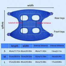 宠物美容吊床背带，适用于猫和XS小型犬，狗指甲剪挂钩，配有指甲钳、指甲锉、剪刀