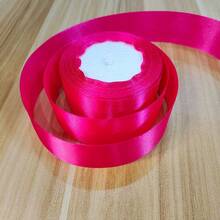 4厘米缎带花礼品包装，手工玫瑰花瓣，可用于花束，适合婚礼、派对、节日装饰 - 彩色 - 查看 5