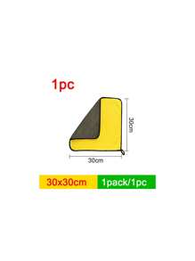 400GSM Super Soft Microfiber Car Wash Towel, Double-Sided, High Absorbency, No Scratch