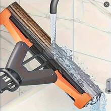 Multifunctional Bi-Fold Pressure Suction Floor Mop, New Household Sink Viscose Floor Cleaning Tool, Suitable For Kitchen, Bathroom Tiles And Hardwood Floors, Essential Cleaning Products And Daily Necessities - 灰色 - 查看 9