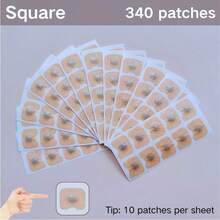 340/240/210/180Pcs Magnetic Nose Strips Or Nasal Dilators, Nose Tapes, Nasal Paches, Nose Clips, Designed To Help Sleep, Expand Nose, Reduce Snoring, Nasal Relief, Increase Airflow And Improve Sleep Quality, And Make Nose Breathing Better. They Are Oil-Free, Skin-Friendly And Sweat-Resistant. - 膚色 - 查看 2