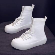 Women Casual Athletic Shoes - 白色 - 查看 10