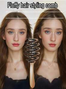 Escova de cabelo de alta qualidade, com cabo longo, para dar volume e suavidade aos fios. Cabo durável em plástico ABS. Ideal para presentear homens e mulheres. Escova com cerdas de javali, autolimpante e anti-massagem. Pode ser usada em cabelos secos e molhados. Portátil e feita de material ABS. Perfeita para estilizar o cabelo. Ideal para uso em salões de beleza e viagens.