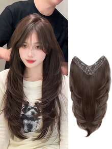 分层波浪夹式接发、丰盈发片和卷发片