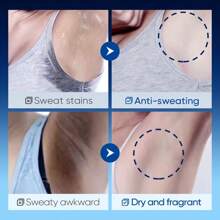 1支装男士止汗棒，强效防臭止汗身体乳，经典古龙水香型，快速止汗，减少出汗，温和除臭，有效中和异味，持久留香，清新舒缓身体，48小时清爽效果，亲肤，清爽不油腻