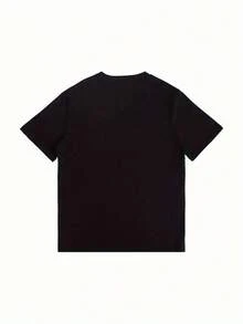 Sullen Clothing Men's Nick Filbert Standard T-Shirt - Black Tattoo Art Graphic Tee With Dual Face & Floral Motif, Streetwear Summer Short Sleeve, 95% Polyester 5% Spandex, Regular Fit Casual Wear, Everyday Outfit, Street Style, Stretchy Fabric, Statement Shirt, Urban Lifestyle - 黑色 - 查看 3