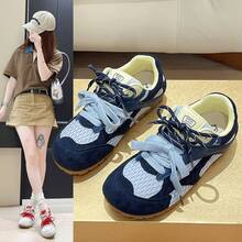 Women Flats - Blue - View 4