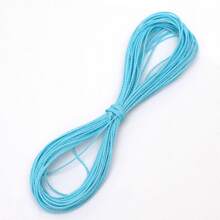 10M/Pack 1mm Polyester Triple Stranded Wax Thread With Bright Colors,Waxed Thread Cord,Necklaces Woven With Beads Are Used For Jewelry Making,Bracelets,Necklaces,Ropes Supplies,Red, Pink, Coffee, White, Colorful,Available In Multiple Colors-DIY Friendship Hand Rope,DIY Festival Creative Gifts - Wax Thread - View 20