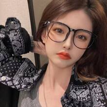 1/2 Stücke Unisex Stud Brille mit klaren Gläsern für Computer, Lesen, Gaming, TV, Smartphones, Augenschutz, klare Linsen Brillen Accessoires für Frauen