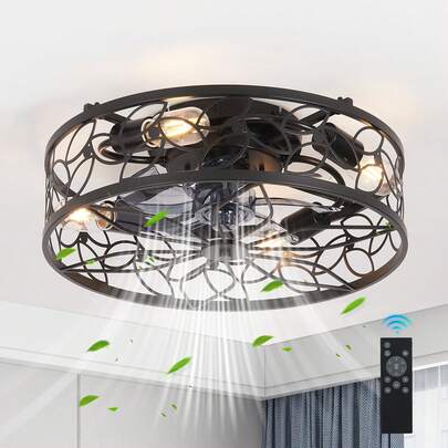 Caged Ceiling Fans …