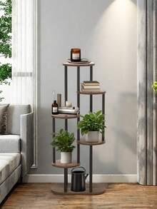 1 件多层简约花架，适用于多肉植物、绿萝、客厅、阳台、节省空间的室内植物和展示架 - 彩色 - 查看 4