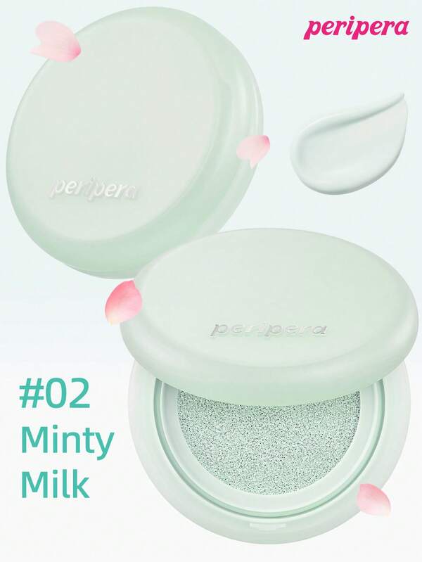 Peripera 12g K-Beauty FILTER FIT MILK TONE UP Cushion, SPF50+ PA++++,Sunscreen Cushion, Sensitive Skin Available, Milky Brightening Moisturing ,Cushion Concealer, Correcting Skin Color, Flawless Glass Skin, Glowy Skin Makeup, No Powder Feeling, Long-Lasting Clear Bright, Sensitive Skin Available, Lightweight, Buildable Coverage, ,Korean Makeup
