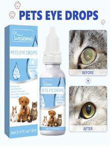 Pet Eye Drops - Dog Tear Stain Remover, Pet Eye Cleansing Liquid For Cats And Dogs, Plant-Based Formula, Convenient For Pet Care, Suitable For Dogs And Cats - Multicolor - View 11
