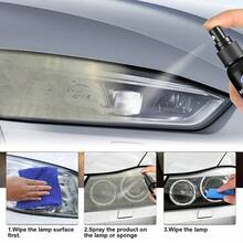 Nước đánh bóng sửa chữa đèn pha cải tiến, dung dịch phục hồi đèn pha ô tô, xịt sửa chữa vết xước ô tô, bình xịt làm sạch ô tô, bình xịt nano cho ô tô, bình xịt nano sửa chữa vết xước ô tô, bình xịt mạ pha lê ô tô, bình xịt nano sửa chữa vết xước ô tô - màu đen - Xem 2