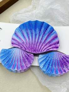 3er-/9er-/18 Stücke Muschelförmige Haarspangen aus ABS-Kunststoff, lässige Haarspangen, ideal für Strand, Reisen, Partys, Urlaub, Schulanfang, Winter-Haarclips (Neuheiten 2025), süße Haarspangen, Haaraccessoires