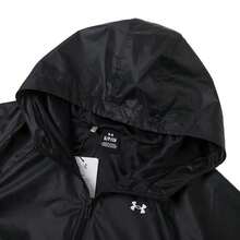 Under Armour Damen Rival Sport Windjacke, Jacke mit Kapuze, Fitness-Training Outfit, 1382698-001