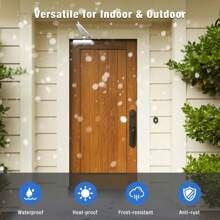 1pc Automatic Door Closer, With Easy Installation Instructions, Home Use 3-Level Spring Hydraulic Self-Closing Door Closer - Silver Aluminum - Multicolor - View 6