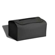 1 Premium Pu Leather Tissue Box Holder For Home Decor And Desktop Organization, Suitable For Dining Room, Living Room, Kitchen, Perfect Tissue Storage Box, Elegant Faux Leather Finish, Sturdy And Slim Design, Easy Refill, Anti-Slip Base, Keeps Tissues Clean And Accessible, Space-Saving, Durable And Easy To Clean, Ideal For Office Desk, Vanity, Breakfast Nook, Great Gift For Mother's Day And Spring Gatherings, Complements Modern Minimalist Interiors - Multicolor - View 6