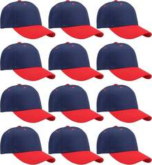 Navy/Red