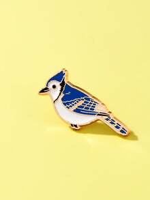 1pc Cartoon Raven Animal Dark Series Brooch, Creative Vivid Metal Alloy Pin Badge, Clothing Bag Decor Accessories Backpack For School Office Accessories Shirts Jacket Jewelry Christmas Halloween Clothes Pin Funny Cute Teacher Gifts Gifts For Mother, Father, Graduation, And Teacher - Black - View 12