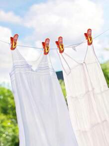 4 件/2 件沙滩巾防风夹适用于沙滩椅露台和泳池配件卡通眼镜鸡尾酒杯毛巾夹趣味装饰衣夹适用于家庭（可爱风格），毛巾夹，沙滩椅毛巾夹